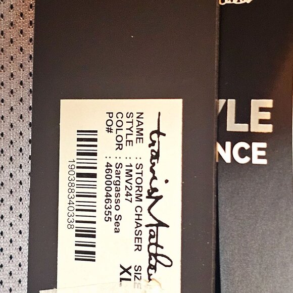 Travis Mathew Full Zip Blue Storm Chaser Golf Jacket Sargasso Sea XL NWT $155 - Picture 12 of 12